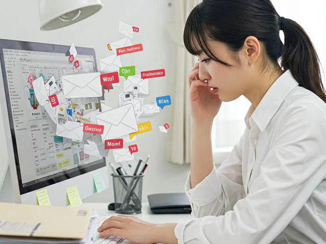 専任コンサルタントから何通もメールは届きません