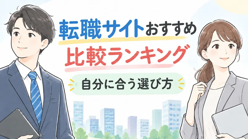 転職サイトおすすめ比較ランキング・選び方